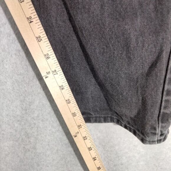 Wrangler Jeans Mens Size 42 x 32 Relaxed Fit Straight Leg Black Denim Classic - Picture 6 of 11
